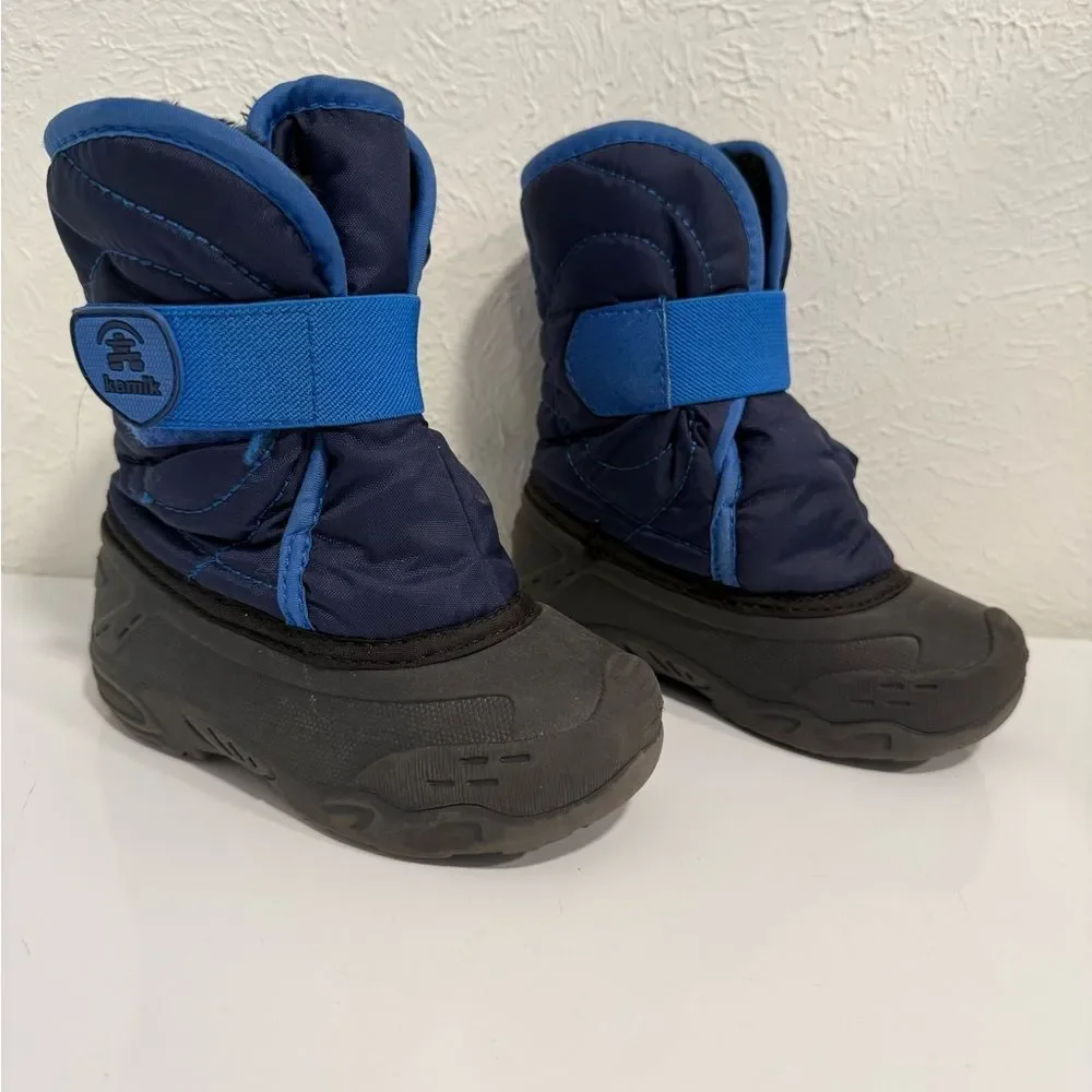 Kamik Snowbug 5 Toddler Boots Size 8 VGUC